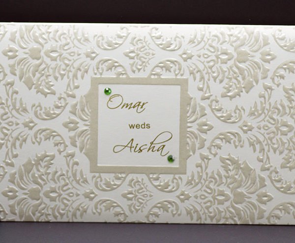HR10 Green Shaadi Card