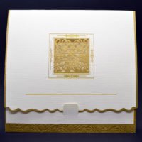 Q 140 A Gold (Royal Wedding Card)