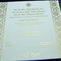 RJ 110 A (Royal Asian Wedding Card) - Image 2