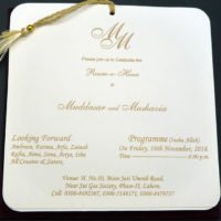 HR 103 Red Velvet A(Royal Wedding Card) - Image 2