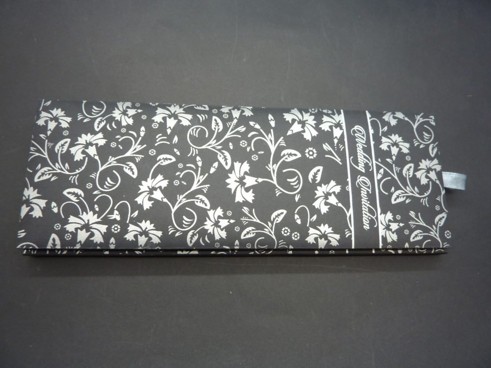 HR3 Siver Pattern A (Asian Wedding Card)