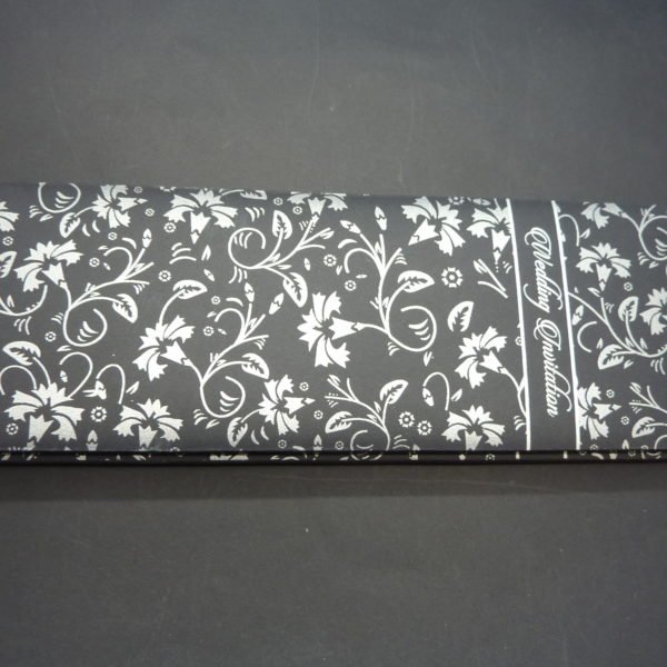 HR3 Siver Pattern A (Asian Wedding Card)