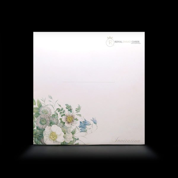 HR109 Flowery (New arrival) Asian Wedding Card