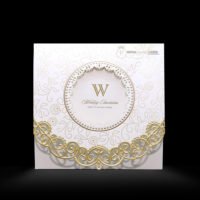 DLW 16099 w Cream(New Arrival) Asian Shaddi Card