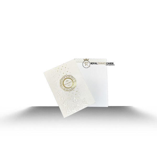 simple asian wedding card