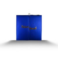 Blue Wedding Card Front