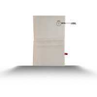 Gold and White Asian Wedding Card Inside