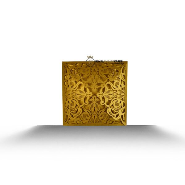 Laser Cut Gold Card