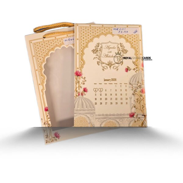 Save The Date Asian Wedding Card